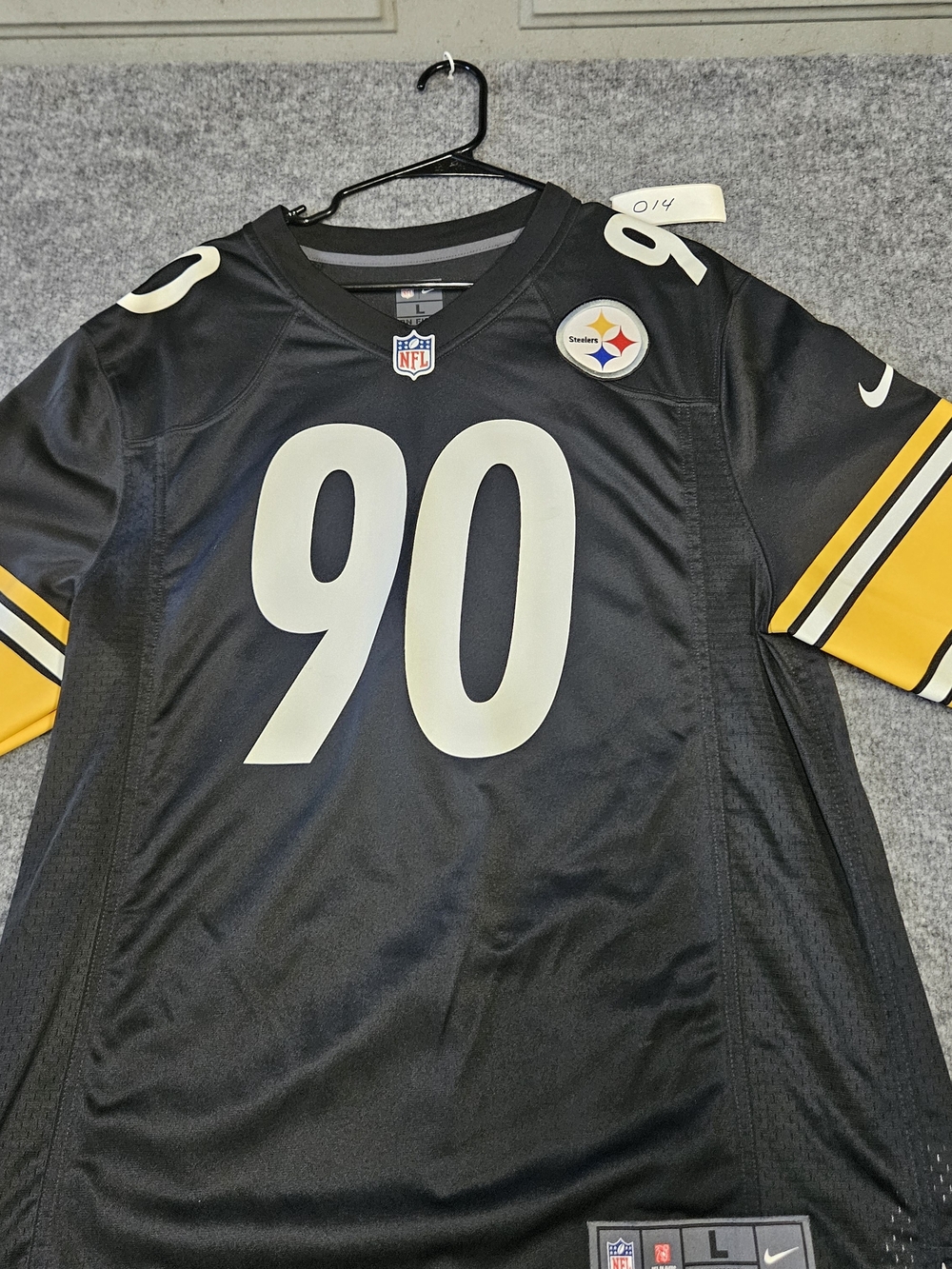 Pittsburgh Steelers WATT #90 Black Men's NFL Jersey by Nike